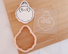 Load image into Gallery viewer, Santa Bauble Christmas Cookie Cutter / Embosser - Made in the UK with Love  from House of Toot Sweet - Just £6! Shop now at House of Toot Sweet
