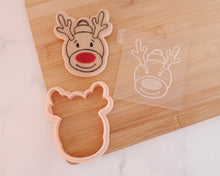 Load image into Gallery viewer, Rudolph Reindeer Bauble Christmas Cookie Cutter / Embosser - Made in the UK with Love  from House of Toot Sweet - Just £6! Shop now at House of Toot Sweet
