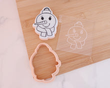 Load image into Gallery viewer, Snowman Bauble Christmas Cookie Cutter / Embosser - Made in the UK with Love  from House of Toot Sweet - Just £6! Shop now at House of Toot Sweet
