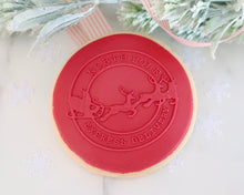 Load image into Gallery viewer, North Pole Express Delivery Fondant Embosser - Made in the UK with Love  from House of Toot Sweet - Just £6.50! Shop now at House of Toot Sweet
