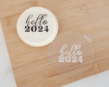 Load image into Gallery viewer, Hello 2024 Fondant Embosser - Made in the UK with Love  from House of Toot Sweet - Just £6! Shop now at House of Toot Sweet
