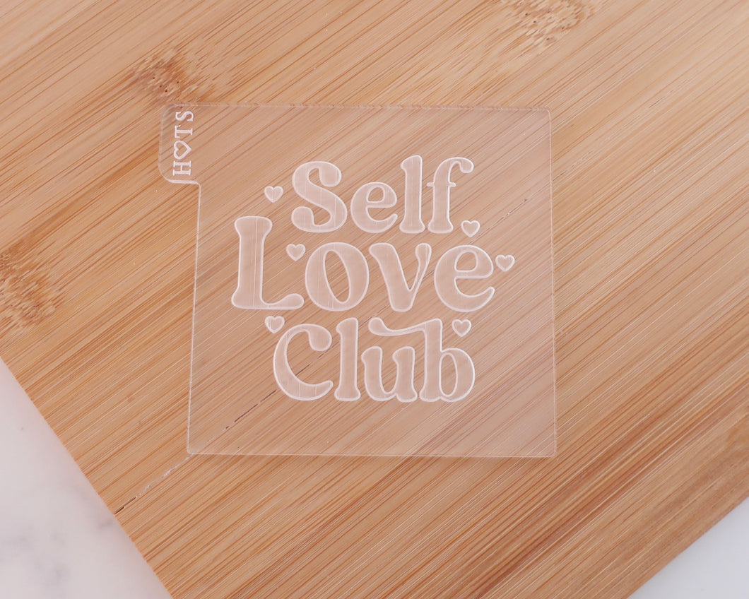 Self Love Club Embosser - Made in the UK with Love  from House of Toot Sweet - Just £4! Shop now at House of Toot Sweet