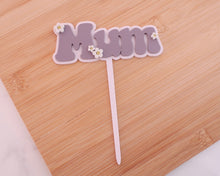 Load image into Gallery viewer, Mum Groovy Cake Topper - Made in the UK with Love  from House of Toot Sweet - Just £5.50! Shop now at House of Toot Sweet
