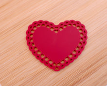 Load image into Gallery viewer, Blank Doily Heart Gift Tag - Made in the UK with Love  from House of Toot Sweet - Just £1! Shop now at House of Toot Sweet
