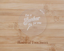 Load image into Gallery viewer, Im a Sucker For You Embosser - Made in the UK with Love  from House of Toot Sweet - Just £4! Shop now at House of Toot Sweet
