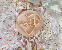 Load image into Gallery viewer, Boy Heart Fondant Cookie Stamp - Made in the UK with Love  from House of Toot Sweet - Just £5! Shop now at House of Toot Sweet
