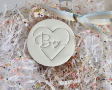 Load image into Gallery viewer, Boy Heart Fondant Cookie Stamp - Made in the UK with Love  from House of Toot Sweet - Just £5! Shop now at House of Toot Sweet
