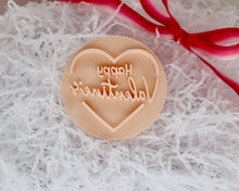 Load image into Gallery viewer, Happy Valentines Day Heart Fondant Cookie Stamp - Made in the UK with Love  from House of Toot Sweet - Just £5! Shop now at House of Toot Sweet
