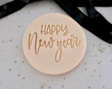 Load image into Gallery viewer, Happy New Year Fondant Cookie Stamp - Made in the UK with Love  from House of Toot Sweet - Just £5! Shop now at House of Toot Sweet
