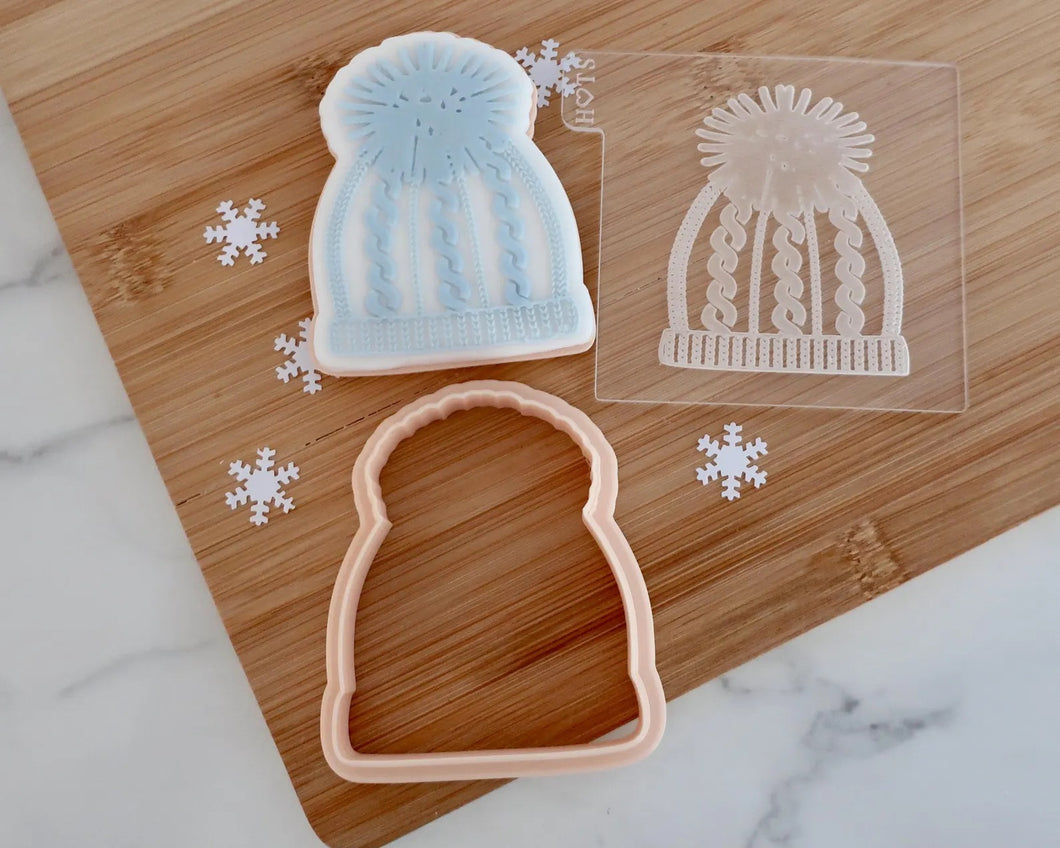 Wool Pom pom Hat Embosser and Cutter - Made in the UK with Love  from House of Toot Sweet - Just £6.50! Shop now at House of Toot Sweet