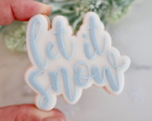 Load image into Gallery viewer, Let it Snow Embosser and Cutter - Made in the UK with Love  from House of Toot Sweet - Just £6! Shop now at House of Toot Sweet
