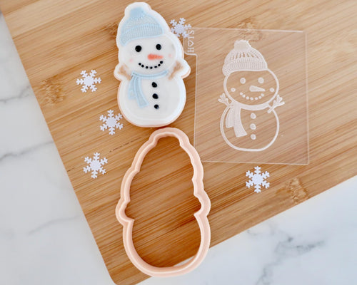 Cute Snowman Embosser and Cutter - Made in the UK with Love  from House of Toot Sweet - Just £6.50! Shop now at House of Toot Sweet