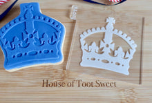 Load image into Gallery viewer, Royal Crown Embosser / Cutter - Made in the UK with Love  from House of Toot Sweet - Just £6! Shop now at House of Toot Sweet
