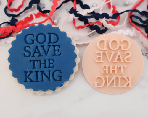 God Save The King Stamp - Made in the UK with Love  from House of Toot Sweet - Just £5! Shop now at House of Toot Sweet