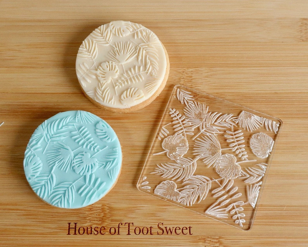 Tropical Palm Leaves Embosser - Made in the UK with Love  from House of Toot Sweet - Just £7! Shop now at House of Toot Sweet