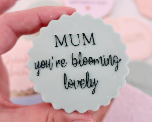 Mum You're Blooming Lovely Embosser - Made in the UK with Love  from House of Toot Sweet - Just £6! Shop now at House of Toot Sweet