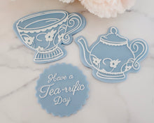 Load image into Gallery viewer, Tea Party Teapot Embosser / Cutter - Made in the UK with Love  from House of Toot Sweet - Just £6.50! Shop now at House of Toot Sweet
