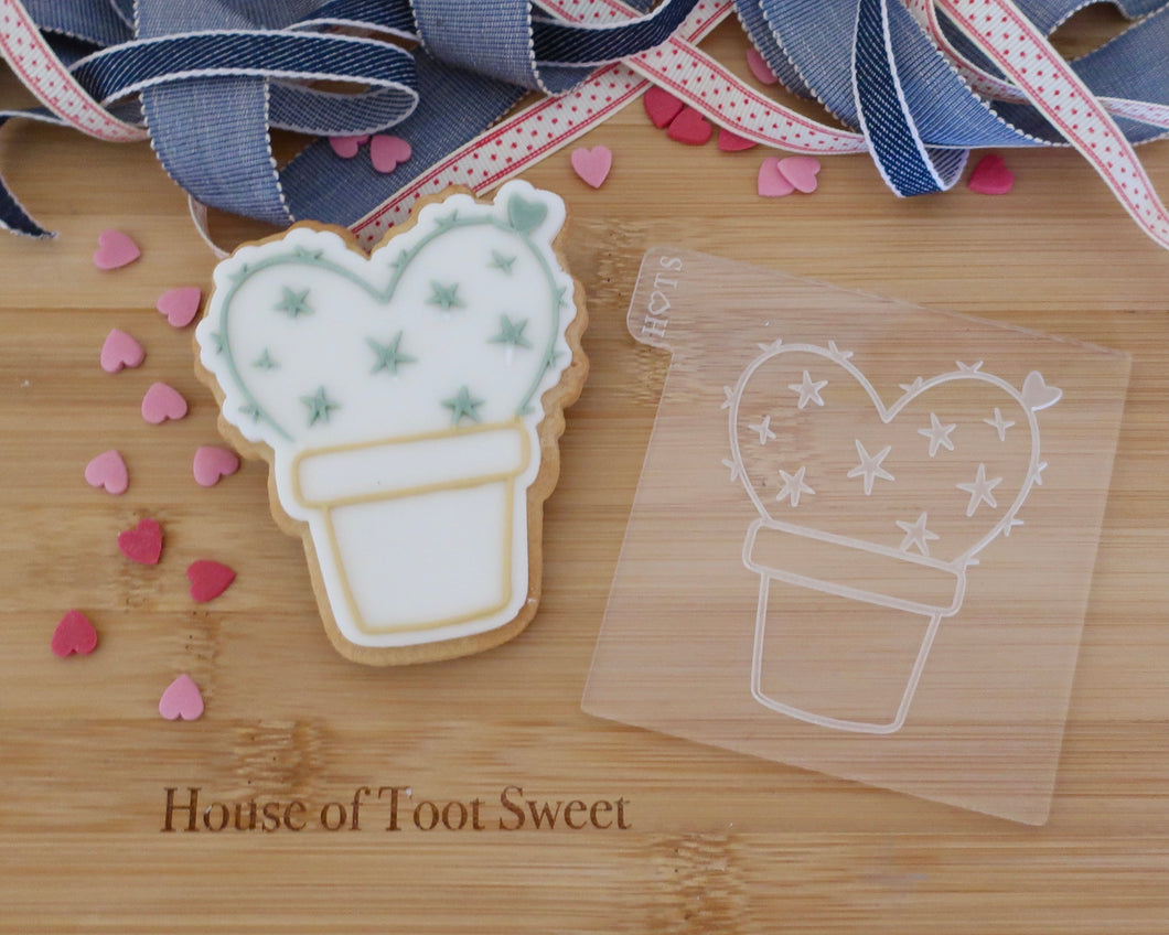 Potted Cactus Embosser / Cutter - Made in the UK with Love  from House of Toot Sweet - Just £6.50! Shop now at House of Toot Sweet