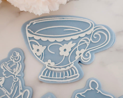 Vintage Teacup Embosser / Cutter - Made in the UK with Love  from House of Toot Sweet - Just £6! Shop now at House of Toot Sweet