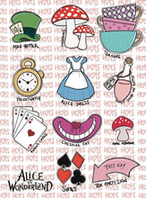 Load image into Gallery viewer, Curiouser and Curiouser Stamp - Made in the UK with Love  from House of Toot Sweet - Just £5! Shop now at House of Toot Sweet
