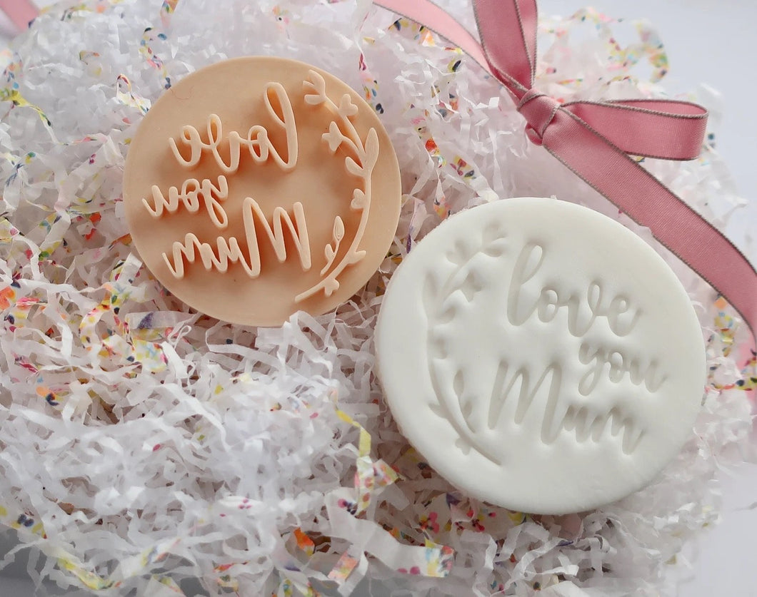 Love You Mum Stamp - Made in the UK with Love  from House of Toot Sweet - Just £5! Shop now at House of Toot Sweet