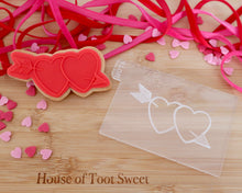 Load image into Gallery viewer, Double Heart With Arrow Embosser / Cutter - Made in the UK with Love  from House of Toot Sweet - Just £5.50! Shop now at House of Toot Sweet
