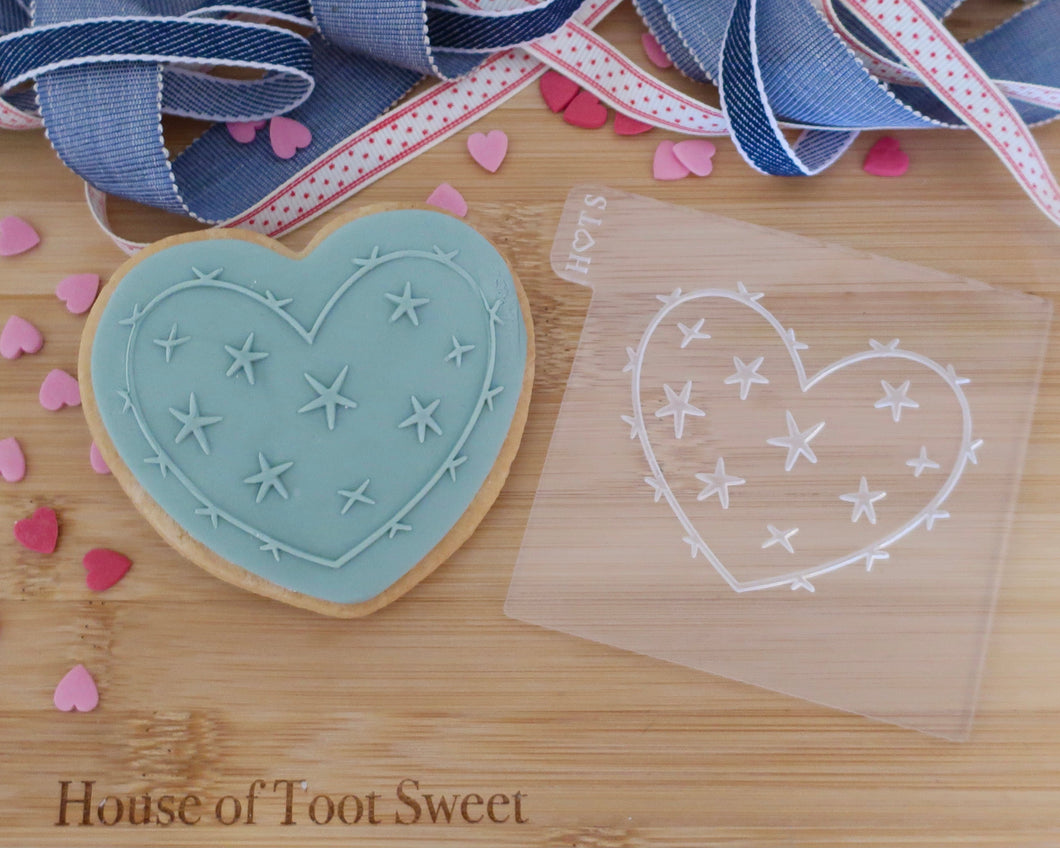 Cactus Heart Embosser / Cutter - Made in the UK with Love  from House of Toot Sweet - Just £6! Shop now at House of Toot Sweet