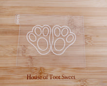 Load image into Gallery viewer, Bunny Feet Embosser / Cutter - Made in the UK with Love  from House of Toot Sweet - Just £6.50! Shop now at House of Toot Sweet
