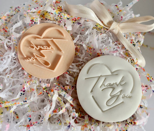 Thankyou Heart Stamp - Made in the UK with Love  from House of Toot Sweet - Just £5! Shop now at House of Toot Sweet