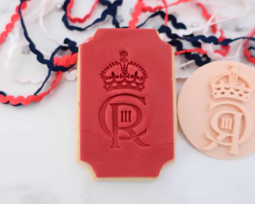 King Charles Monogram Stamp - Made in the UK with Love  from House of Toot Sweet - Just £5! Shop now at House of Toot Sweet