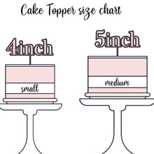 Load image into Gallery viewer, 80s Neon lights Personalised Year/ Name Cake topper - Made in the UK with Love  from House of Toot Sweet - Just £10! Shop now at House of Toot Sweet
