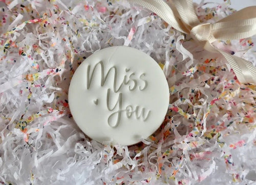 Miss You Stamp - Made in the UK with Love  from House of Toot Sweet - Just £5! Shop now at House of Toot Sweet