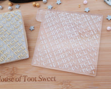 Load image into Gallery viewer, Happy New Year Texture Embosser - Made in the UK with Love  from House of Toot Sweet - Just £7! Shop now at House of Toot Sweet
