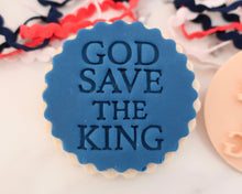 Load image into Gallery viewer, God Save The King Stamp - Made in the UK with Love  from House of Toot Sweet - Just £5! Shop now at House of Toot Sweet
