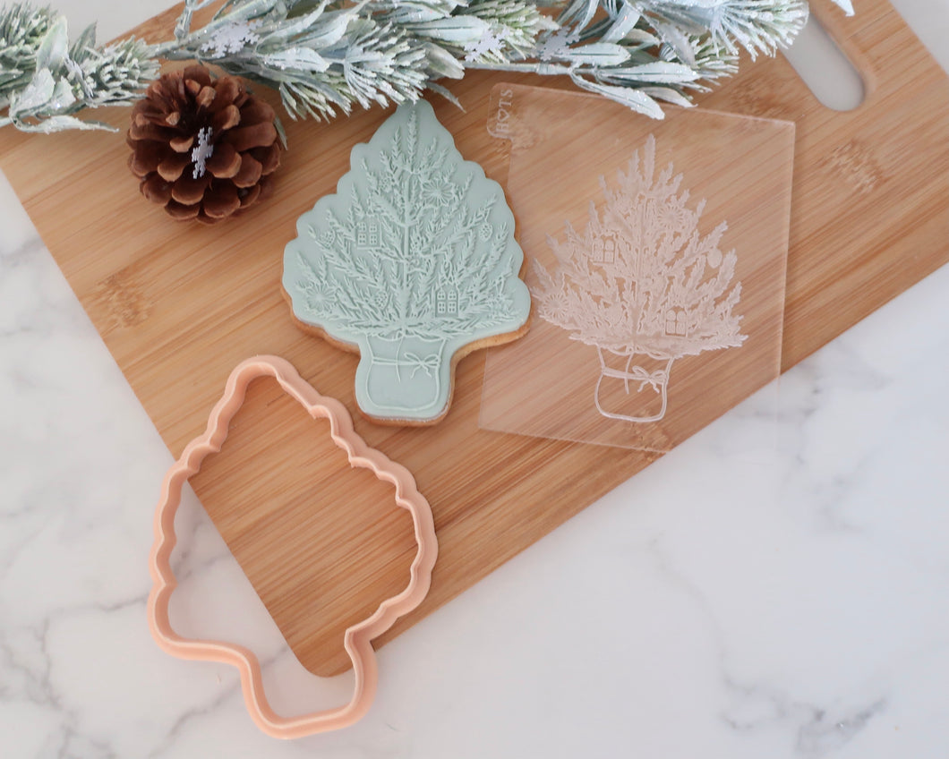 Decorative Christmas Tree Embosser / Cutter - Made in the UK with Love  from House of Toot Sweet - Just £6.50! Shop now at House of Toot Sweet