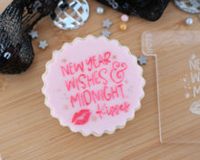 Load image into Gallery viewer, New Year Wishes &amp; Midnight Kisses Embosser - Made in the UK with Love  from House of Toot Sweet - Just £6.50! Shop now at House of Toot Sweet
