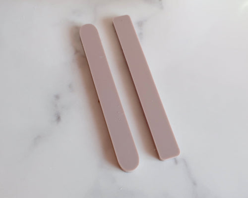 Matt finish Cinder Rose Cakesicle sticks - Made in the UK with Love  from House of Toot Sweet - Just £4! Shop now at House of Toot Sweet