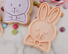 Load image into Gallery viewer, Bow tie Bunny Stamp / Cutter - Made in the UK with Love  from House of Toot Sweet - Just £5! Shop now at House of Toot Sweet
