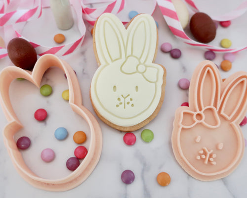 Bow Bunny Stamp / Cutter - Made in the UK with Love  from House of Toot Sweet - Just £5! Shop now at House of Toot Sweet