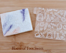 Load image into Gallery viewer, Classroom Icons Texture Embosser - Made in the UK with Love  from House of Toot Sweet - Just £7! Shop now at House of Toot Sweet
