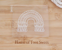 Load image into Gallery viewer, Boho Macrame Rainbow Embosser / Cutter - Made in the UK with Love  from House of Toot Sweet - Just £6.50! Shop now at House of Toot Sweet
