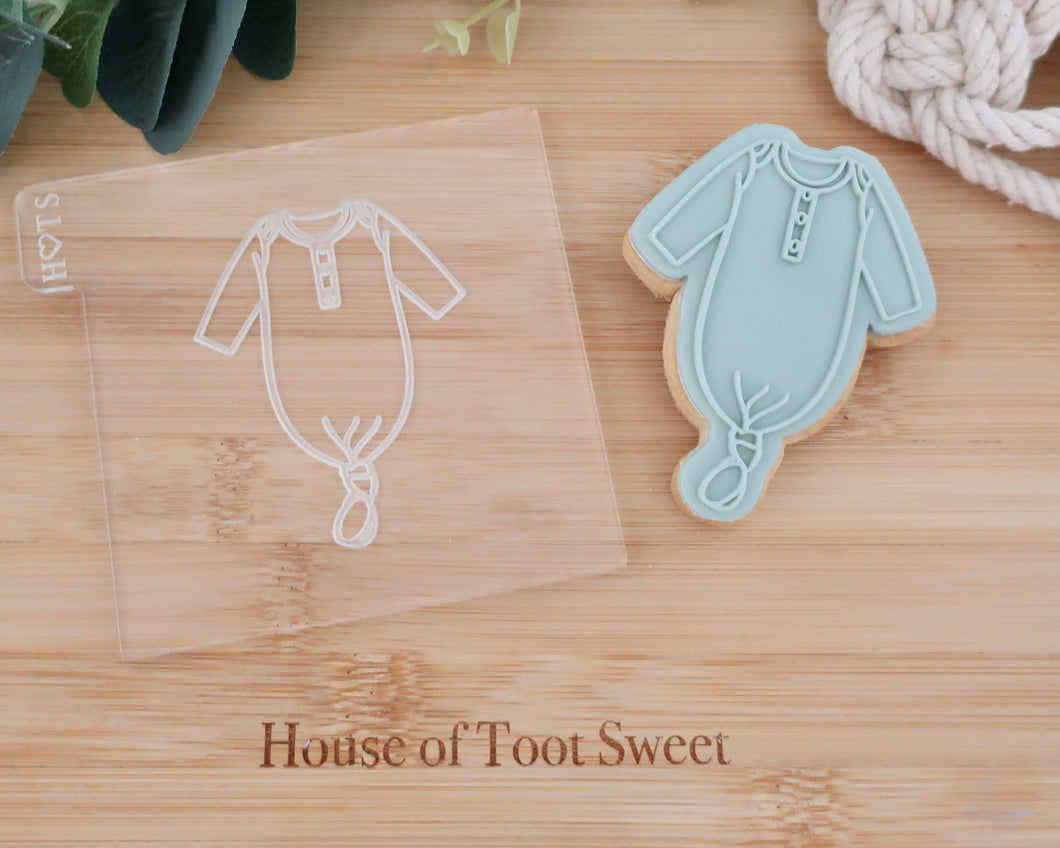 Knotted Onesie Embosser / Cutter - Made in the UK with Love  from House of Toot Sweet - Just £5.50! Shop now at House of Toot Sweet