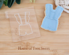 Load image into Gallery viewer, Baby Frill Dungarees Embosser / Cutter - Made in the UK with Love  from House of Toot Sweet - Just £5.50! Shop now at House of Toot Sweet
