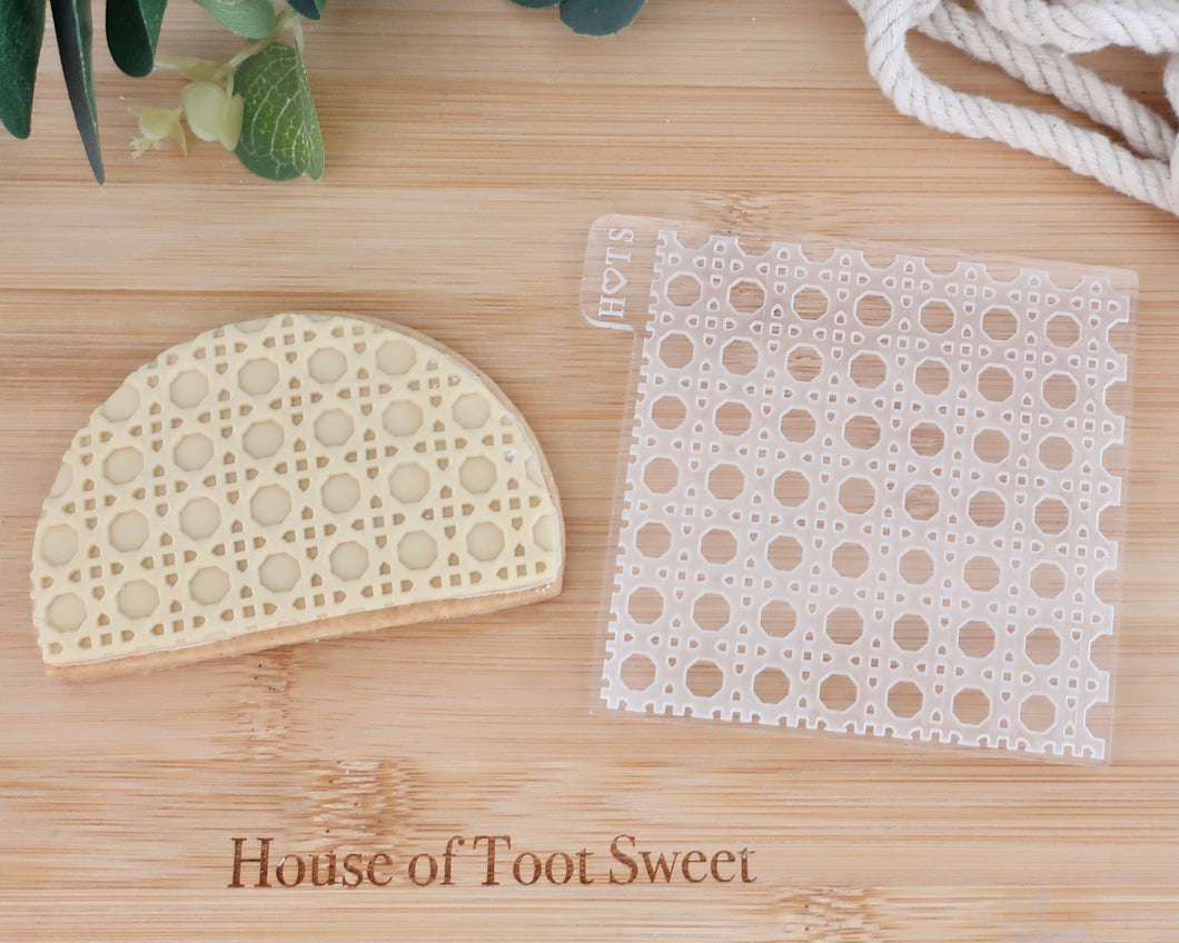 Rattan Texture Embosser - Made in the UK with Love  from House of Toot Sweet - Just £7! Shop now at House of Toot Sweet