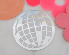 Load image into Gallery viewer, Mirrorball/ Disco Ball Drink Coasters 2 Pack - Made in the UK with Love  from House of Toot Sweet - Just £9.50! Shop now at House of Toot Sweet
