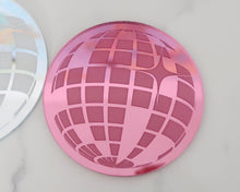 Load image into Gallery viewer, Mirrorball/ Disco Ball Drink Coasters 2 Pack - Made in the UK with Love  from House of Toot Sweet - Just £9.50! Shop now at House of Toot Sweet
