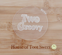 Load image into Gallery viewer, Two Groovy Embosser - Made in the UK with Love  from House of Toot Sweet - Just £6! Shop now at House of Toot Sweet
