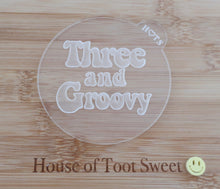 Load image into Gallery viewer, Three and Groovy Embosser - Made in the UK with Love  from House of Toot Sweet - Just £6! Shop now at House of Toot Sweet
