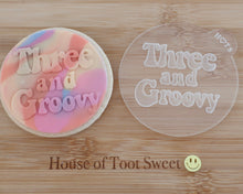 Load image into Gallery viewer, Three and Groovy Embosser - Made in the UK with Love  from House of Toot Sweet - Just £6! Shop now at House of Toot Sweet
