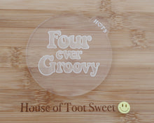 Load image into Gallery viewer, Four Ever Groovy Embosser - Made in the UK with Love  from House of Toot Sweet - Just £6! Shop now at House of Toot Sweet
